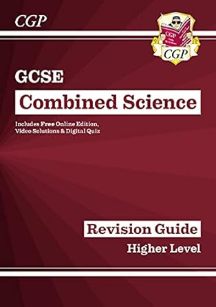 grade 9 1 gcse comb science rev gde high 1st edition cgp books 1782945792, 978-1782945796