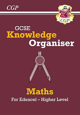 new gcse maths edexcel knowledge organiser higher ideal for catch up and the 2022 and 2023 exams 1st edition