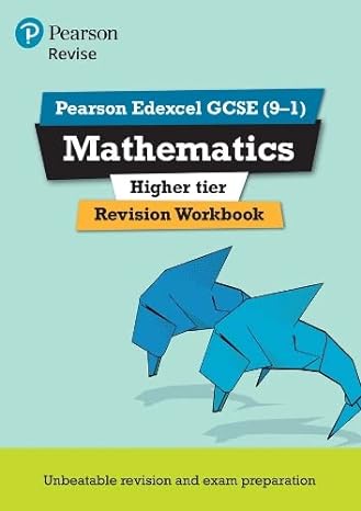 pearson revise edexcel gcse mathematics higher tier revision workbook for 2024 and 2025 assessments and exams