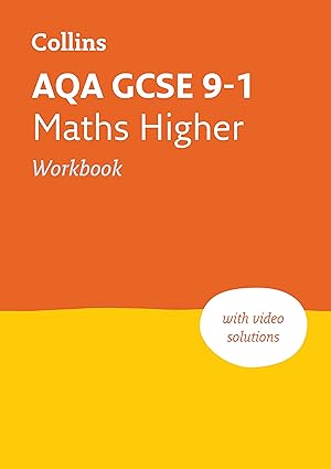 aqa gcse 9 1 maths higher workbook ideal for home learning 2022 and 2023 exams 1st edition collins astronomy