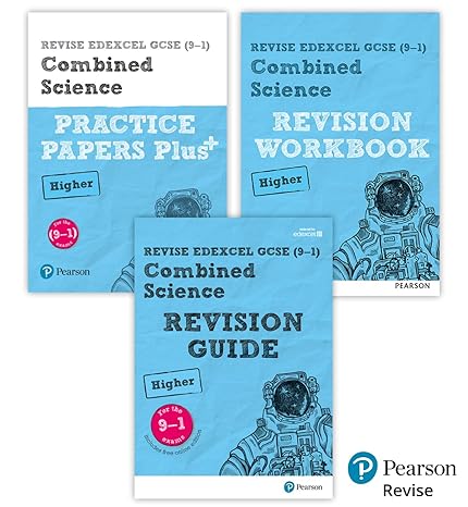 new pearson revise edexcel gcse combined science higher complete revision and practice bundle 2023 and 2024