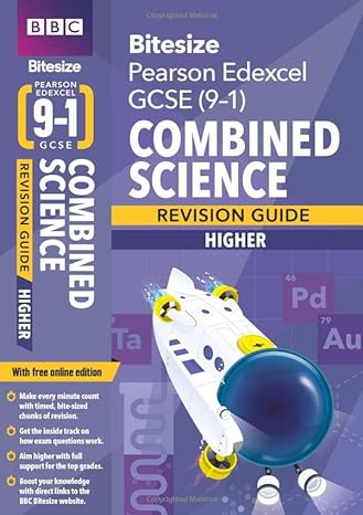 bbc bitesize edexcel gcse combined science higher revision guide 1st edition  1406685763, 978-1406685763