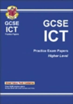 gcse ict higher level practice papers 1st edition  1841462055, 978-1841462059