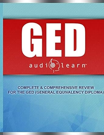 ged audiolearn complete audio review for the ged 1st edition julie smith 1670250172, 978-1670250179