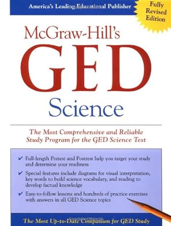 mcgraw hill s ged science 1st edition robert mitchell 0071407049, 978-0071407045