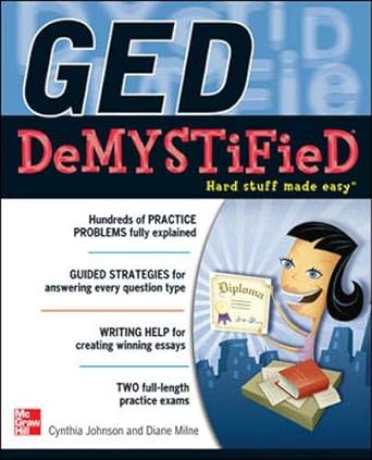 ged demystified 1st edition cynthia johnson 0071778373, 978-0071778374