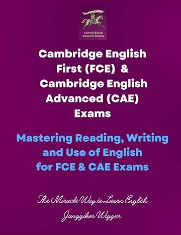 cambridge english first and cambridge english advanced exams mastering reading writing and use of english for