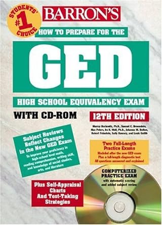 how to prepare for the ged  rom 12th edition murray rockowitz ph.d. ,samuel c. brownstein ,ira k. wolf ph.d.