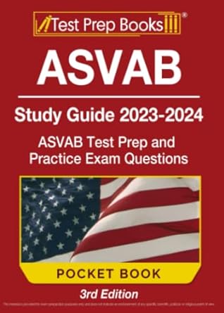 asvab study guide 2023 2024 pocket book asvab test prep and practice exam questions 1st edition joshua rueda