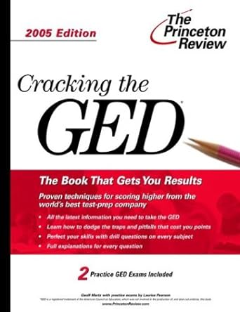 cracking the ged 2005 edition 1st edition princeton review 037576416x, 978-0375764165