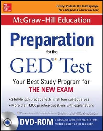 mcgraw hill education preparation for the ged test with dvd rom 2nd edition editors of mcgraw-hill education