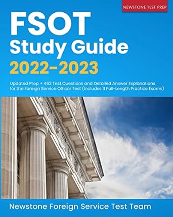 fsot study guide 2022 2023 updated prep + 462 test questions and detailed answer explanations for the foreign