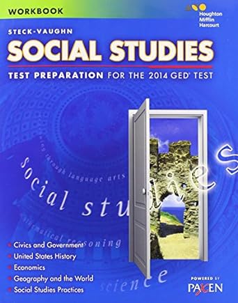 steck vaughn social studies test preparation for the 2014 ged test workbook edition paxen learning corp.