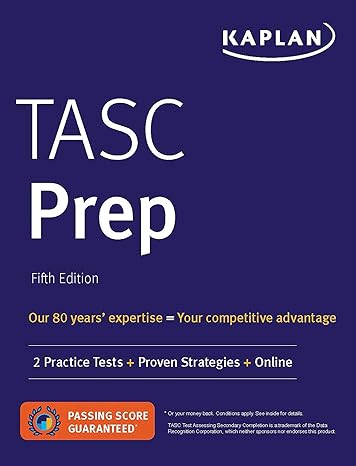 tasc prep 2 practice tests + proven strategies + online 5th edition kaplan test prep ,caren van slyke