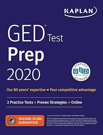 ged test prep 2020 2 practice tests + proven strategies + online revised, revised edition caren van slyke