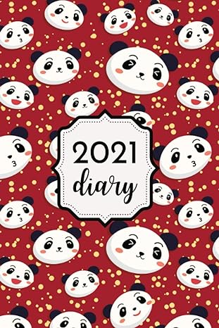 2021 diary week to a view uk appointment planner with panda bear cover 1st edition primrose planners