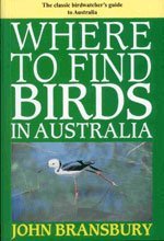 where to find birds in australia 1st edition john bransbury 0646126776, 978-0646126777