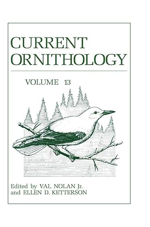 current ornithology 1996th edition val nolan jr ,ellen d ketterson 1461376971, 978-1461376972