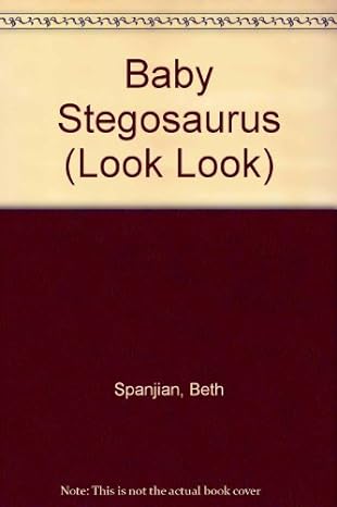 baby stegosaurus 1st edition golden books 0307126013, 978-0307126016