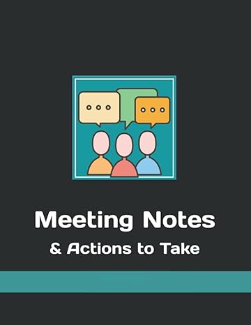 meeting notes and actions to take 1st edition make it happen b0bccv7tvt
