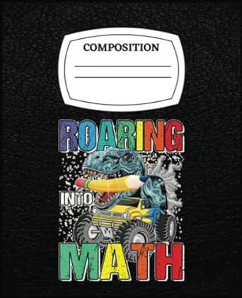 roaring into math monster truck dinosaur boys jurassic inspiration 1st edition lisa williams b0c522y7wx