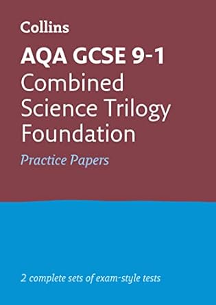 collins gcse 9 1 revision aqa gcse 9 1 combined science foundation practice test papers 1st edition collins