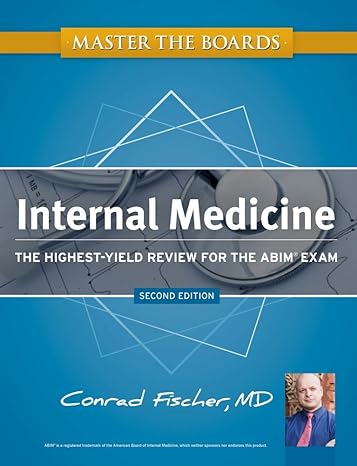 master the boards internal medicine 2nd edition conrad fischer md 160978880x, 978-1609788803