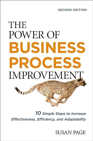 power of business process improvement 2nd edition susan page 1400242592, 978-1400242597