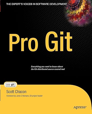 pro git 1st edition scott chacon 1430218339, 978-1430218333