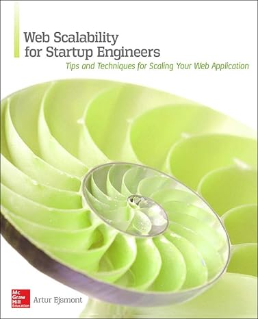 web scalability for startup engineers 1st edition artur ejsmont 0071843655, 978-0071843652
