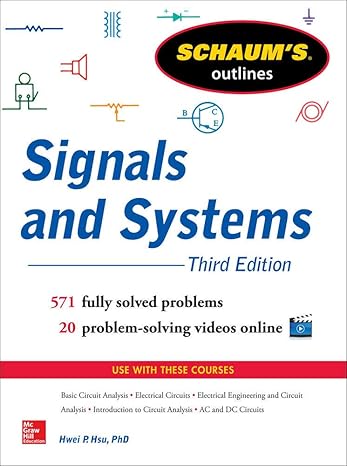 schaum s outline of signals and systems 3rd edition hwei hsu 0071829466, 978-0071829465