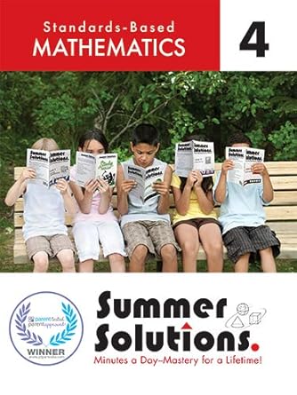 summer solutions standards based mathematics level 4 1st edition summer solutions. minutes a day - mastery