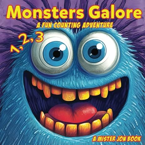 monsters galore a fun counting adventure 1st edition mister jon 979-8394002533