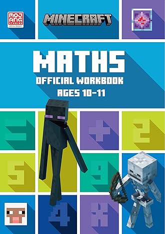 minecraft maths ages 10 11 official workbook 1st edition collins ks2 0008462798, 978-0008462796