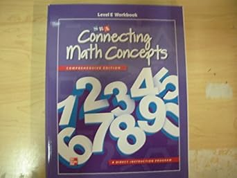 connecting math concepts level e workbook 2nd edition mcgraw hill 002103625x, 978-0021036257