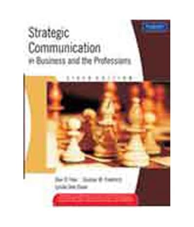 strategic communication in business and the professions 6e 1st edition o'hair 8131722171, 978-8131722176