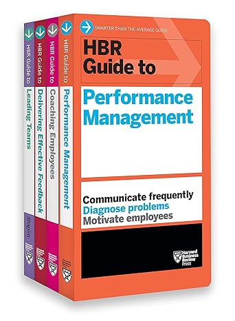 hbr guides to performance management collection 1st edition harvard business review, mary shapiro 1633694216,