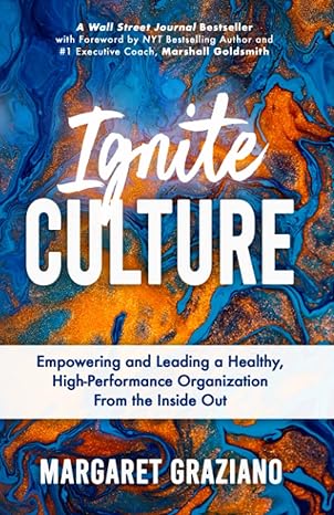 ignite culture empowering and leading a healthy high performance organization from the inside out 1st edition