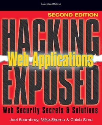 hacking exposed web applications 2nd ed 2nd edition joel scambray ,mike shema ,caleb sima b007pmb8wu