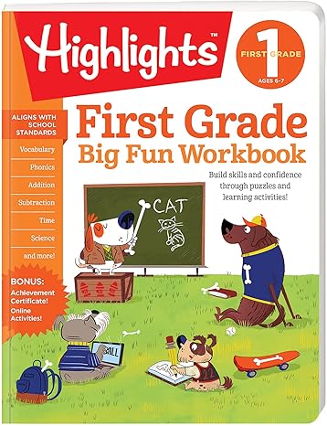 first grade big fun workbook act csm edition highlights learning 1629798649, 978-1629798646