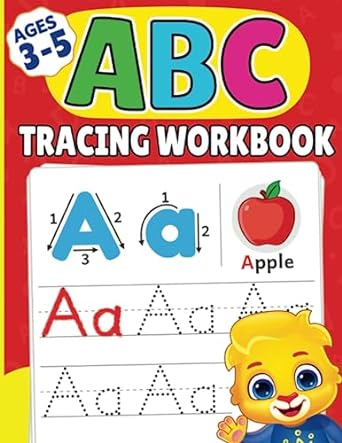 abc tracing workbook a z alphabet letter tracing activities for capital and small letters alphabet