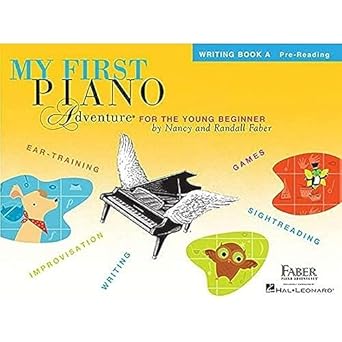 my first piano adventure writing book a with online audio 40194 edition nancy faber, randall faber