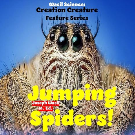 wasil science creation creature features jumping spiders 1st edition mr joseph paul staples wasil m ed