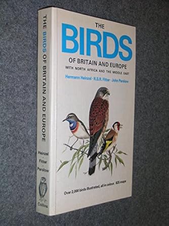 the collins guide to the birds of britain and europe 4th edition hermann heinzel ,r s r fitter ,john parslow