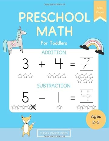 preschool math for toddlers preschool math workbook for toddlers ages 2 5 numbers 1 10 counting number