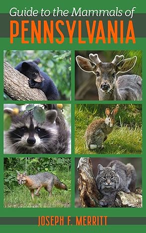 guide to the mammals of pennsylvania 1st edition joseph merritt 0822953935, 978-0822953937