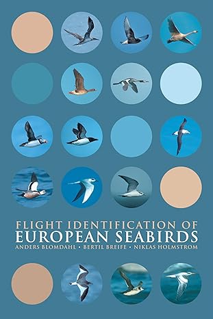 flight identification of european seabirds uk edition anders blomdahl 0713686162, 978-0713686166