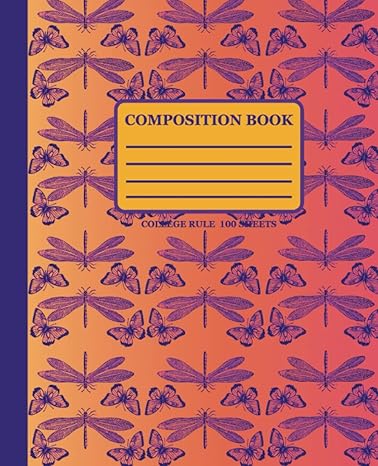 composition book butterflies and dragonflies composition book 1st edition laura irwin b0c52ff551