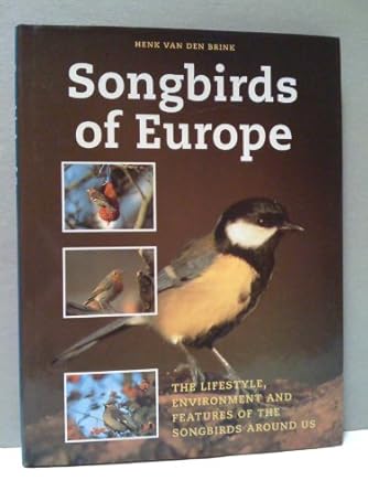 songbirds of europe 1st edition henk van den brink 1901094537, 978-1901094534