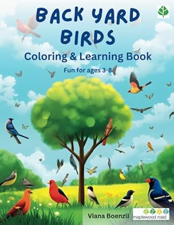 back yard birds coloring and learning book 1st edition viana boenzli b0c91rv17y, 979-8399527208